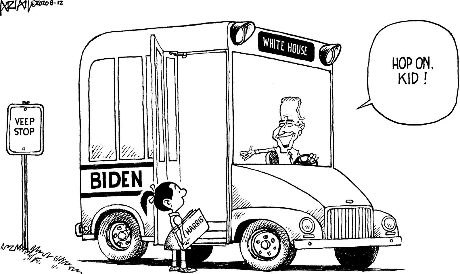Robert Ariail toon for August 13, 2020